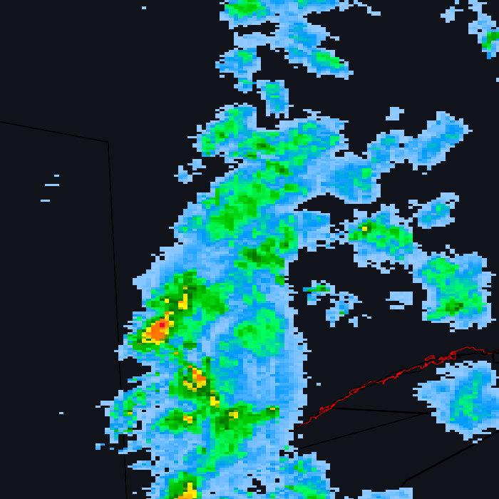 Weather radar near Ottawa