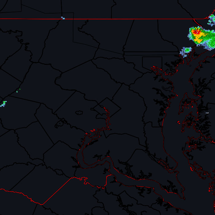 Weather radar near Washington
